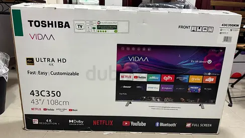 Toshiba 4K UHD Smart LED Television 43inch