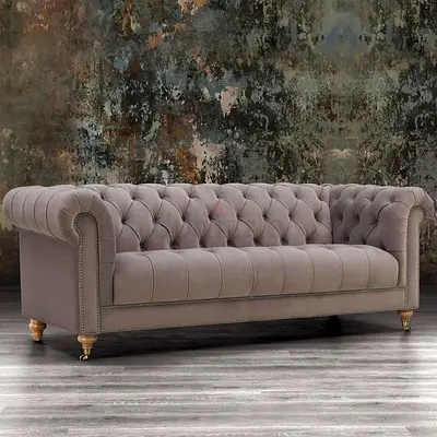 3 seater chesterfield sofa