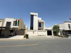 For sale, a villa in Al Zahya, two floors and a roof, 6 rooms and a living room, the price is 1,300,