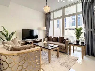 Fully Furnished 3 Bedroom Corner Townhouse for Rent in Albizia, DAMAC Hills 2