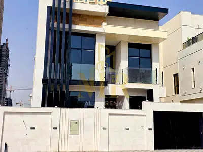 فيلا للبيع من المالك مباشره شامله رسوم التسجيل والتملك واجه حجريه 5 دايق من شارع محمد بن زايد *فيلا فاخرة للبيع في العامره