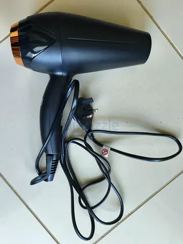 Black Travel Hair Dryer - Compact, Lightweight (Used)