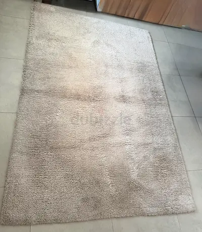 Beige Plush $%! Rug - 160x230 cm, Excellent Condition