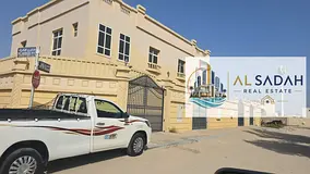 For sale: Duplex villa in Al Ghafia. The first villa has four bedrooms, a living room, a majlis (for