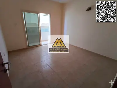 بلكونة باطلالة مفتوحة | الشقة متاحه لسكن الشيرنج والموظفين ولكن علي 4 دفعات فقط | سهل المخرج لدبي
