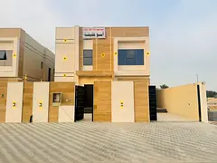 Villa for rent in Al Helio 2, Ajman. 3 master bedrooms, majlis, living room, maid's room, and st