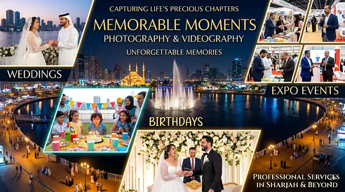 🎥 Premium Photography  Professional Videography in Al Majaz, Sharjah | Creative Visual Services.