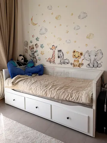 IKEA Day-bed w 3 drawers/2 mattresses