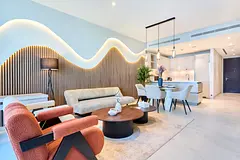 Spacious Furnished 1-BR | Upgraded Finishings &amp; Water View