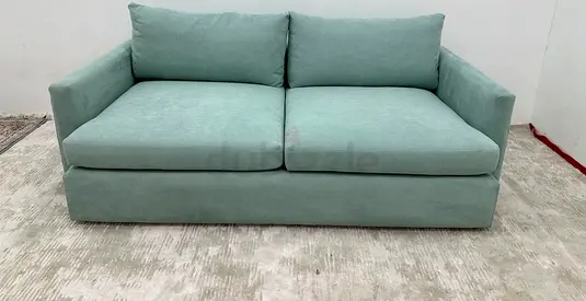 Amazing condition cratebarrel three seater sofa