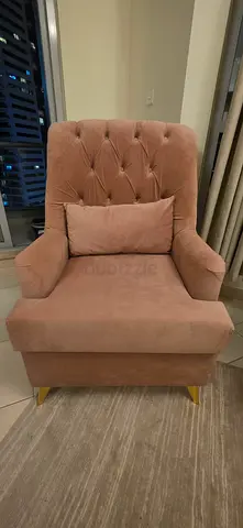 LARGE Blush Pink Armchair - serious buyers only