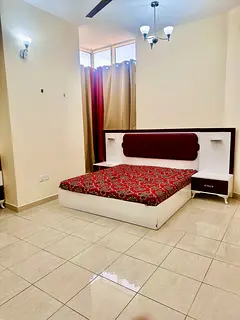 Amazing room with sep washroom big tower in corniche area with sea view for 1850 all including