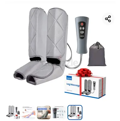 Leg Air Compression Massager with Remote — Good Working Condition