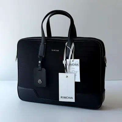 Rimowa Never still canvas briefcase