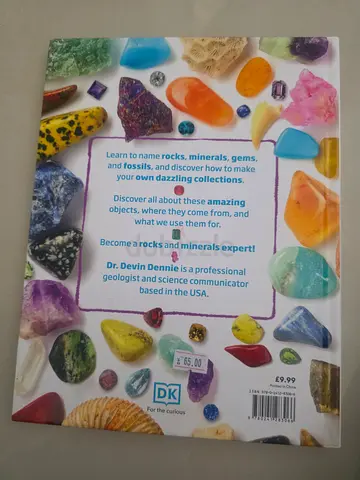 DK Pocket Encyclopedia of Rocks, Minerals  Gems (childrens/intro guide) - brand new
