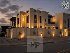 A villa, including registration and ownership fees, on the main street, ready to move in, in one of