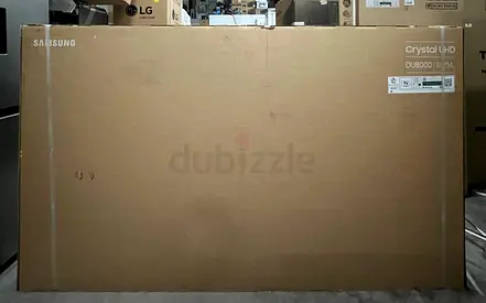New Samsung Television 85-Inches Television Crystal UHD-4K TV UA85DU8000U with Box