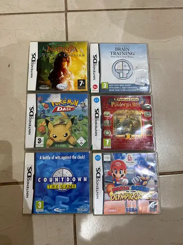 Ds Games for sale (includes Pokémon dash)