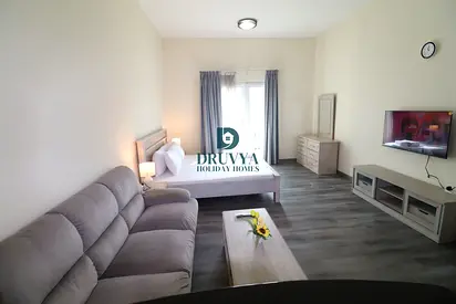 Fully Furnished Studio with Balcony Near Metro Station Monthly AED 4500/-