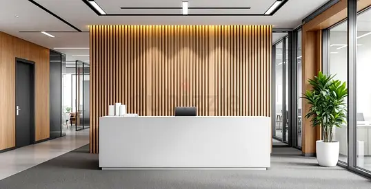 Modern Reception Renovation – Fast  High-Quality Office Makeover