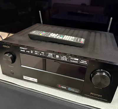 Denon AVR-X4500H 9.2-channel Dolby Atmos  Dolby DTSX  4K home theater receiver