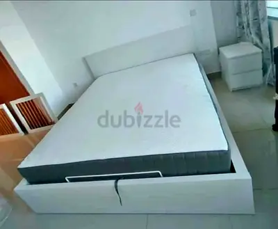 Ikea malm queen bed hydraulic storage