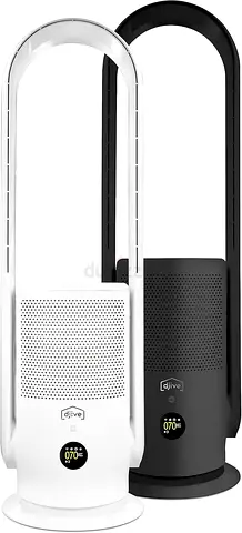 Djive ARC Casual 2-in-1 Air Purifier  Rotorless Fan with HEPA 14 Filter