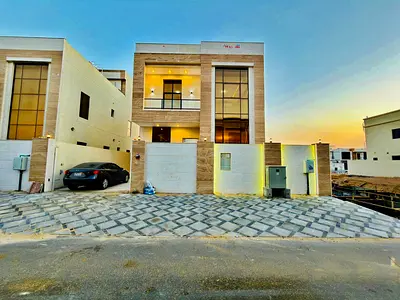 فيلا فاخرة للإيجار في الياسمين – 7 غرف ماستر + روف + نافورة وشلال | موقع استراتيجي وسعر مميز 🔥
