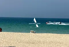 Luxury 2BR Sea View Apartment | Private Beach Access | The Residence, Sharjah