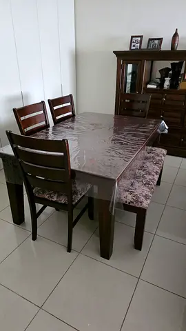 Dining table with chair