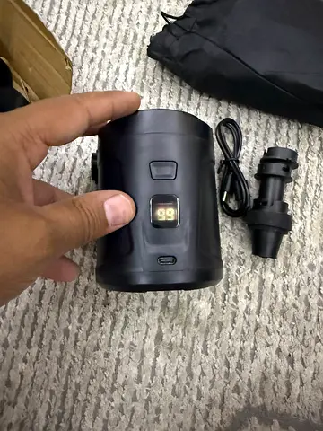 Portable Electric Air Pump with Digital Display)