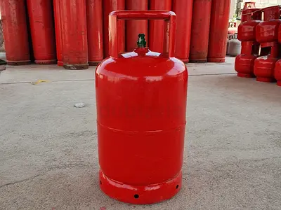 Red LPG Gas Cylinder (Full-size) - Good Condition