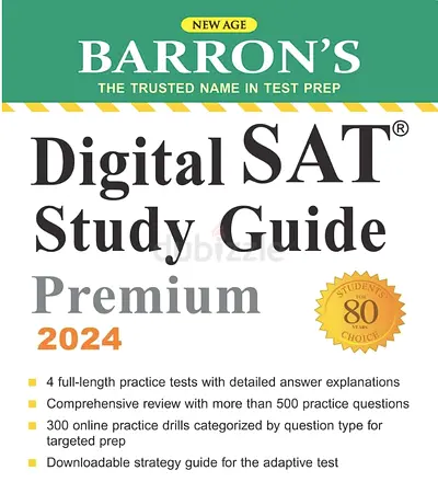 Barrons Digital SAT Study Guide Premium 2024
