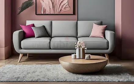 Brand new Modern 3-Seater Grey sofa