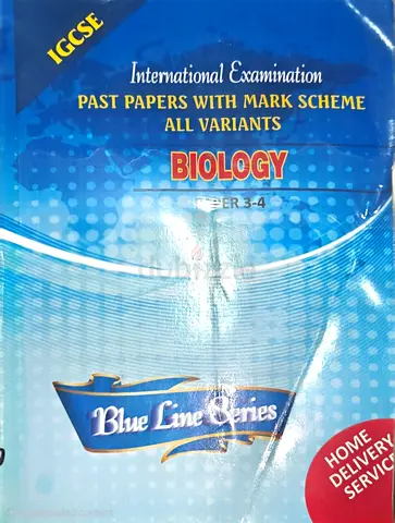 IGCSE Biology 0610 Paper 3-4 Past paper Book