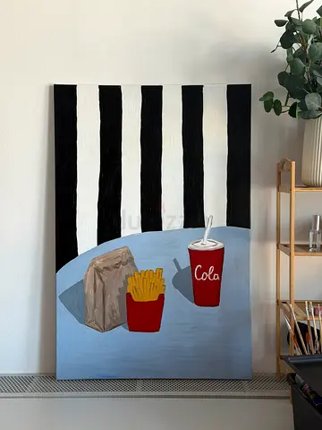 Still Life, Acrylic on Canvas, 60×90 cm