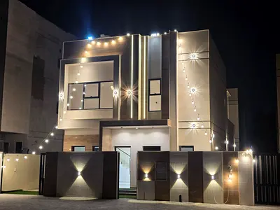 ⚡️ Villa for sale in Al Helio 2 | 4 master bedrooms + majlis, living room, and rooftop terrace | Includes fees and electricity | AED 1,600,000