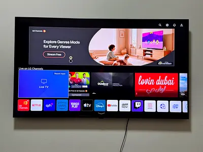 LG 55 inch , Nano Cell . Gen5 AI Processor 4K TV