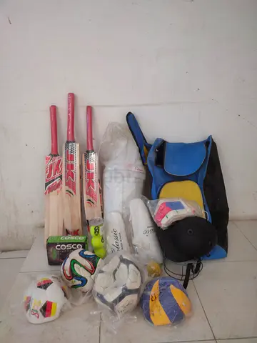 Cricket  football items