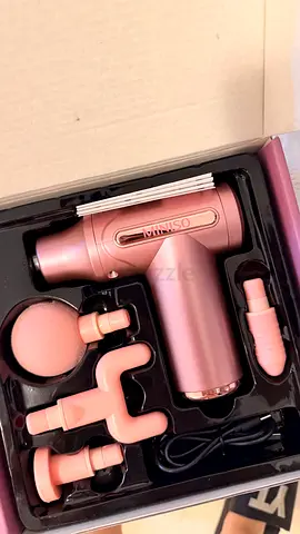 Brand new Miniso facial massage gun kit - pink