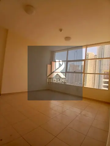 For annual rent Two-bedroom apartment with a living room in Al Majaz 3 next to Al Safia Park, a prime location close to all services and facilities