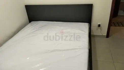 Ikea Malm Queen size bed frame with mattress- good condition