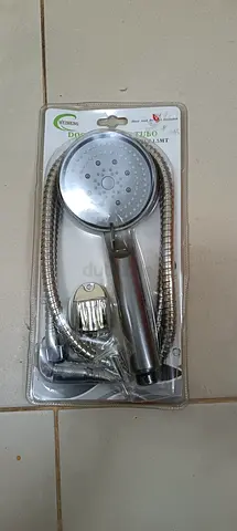 New Handheld Shower Head Set with Hose and Wall Mount