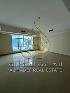 2BR apartment in Al Taawun with 2 balconies and front view, free AC, maintenance &amp; gym, near Dub