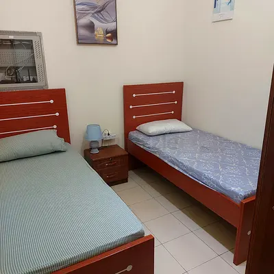 Bed for rent in jvc