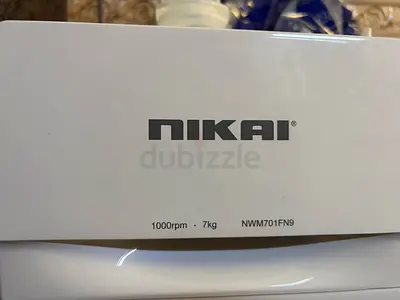 Nikai 7kg Top Load Washing Machine - 1000rpm (perfect Working Condition)
