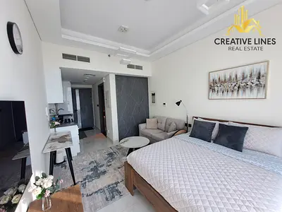 2 Months Free | Fully Furnished Studio in Samana Park Views, Arjan Only 55k
