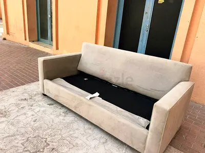 Like A New Condition High Quality West elm two seater sofa bed with mattress
