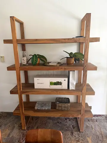 Modern Solid Wood Wall Mounted Bookshelf