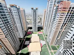 Spacious 2BHK with Garden View &amp; Closed Kitchen | Ajman One Towers